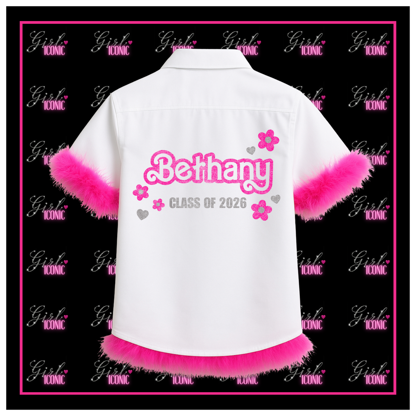 Personalised School Leavers Shirt - Baby Doll