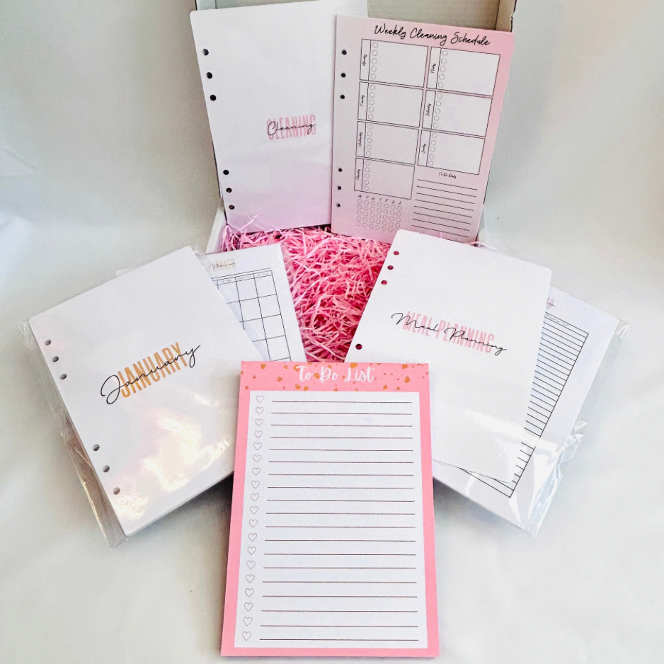 Oops Box #13 - Weekly Cleaning & Meal Planning Bundle