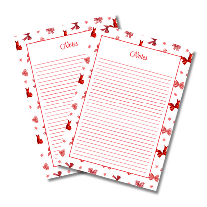 My Everlasting Christmas Planner & Page Insert Bundle 2026 - A4 - Red & Silver Diamond Pen Set