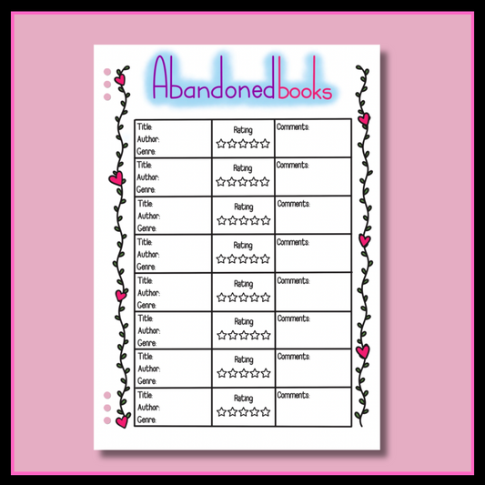 Abandoned Books - Single Page