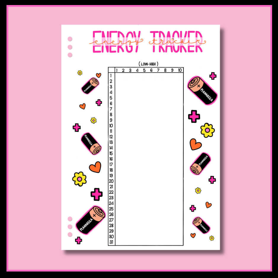 Energy Tracker - Single Page