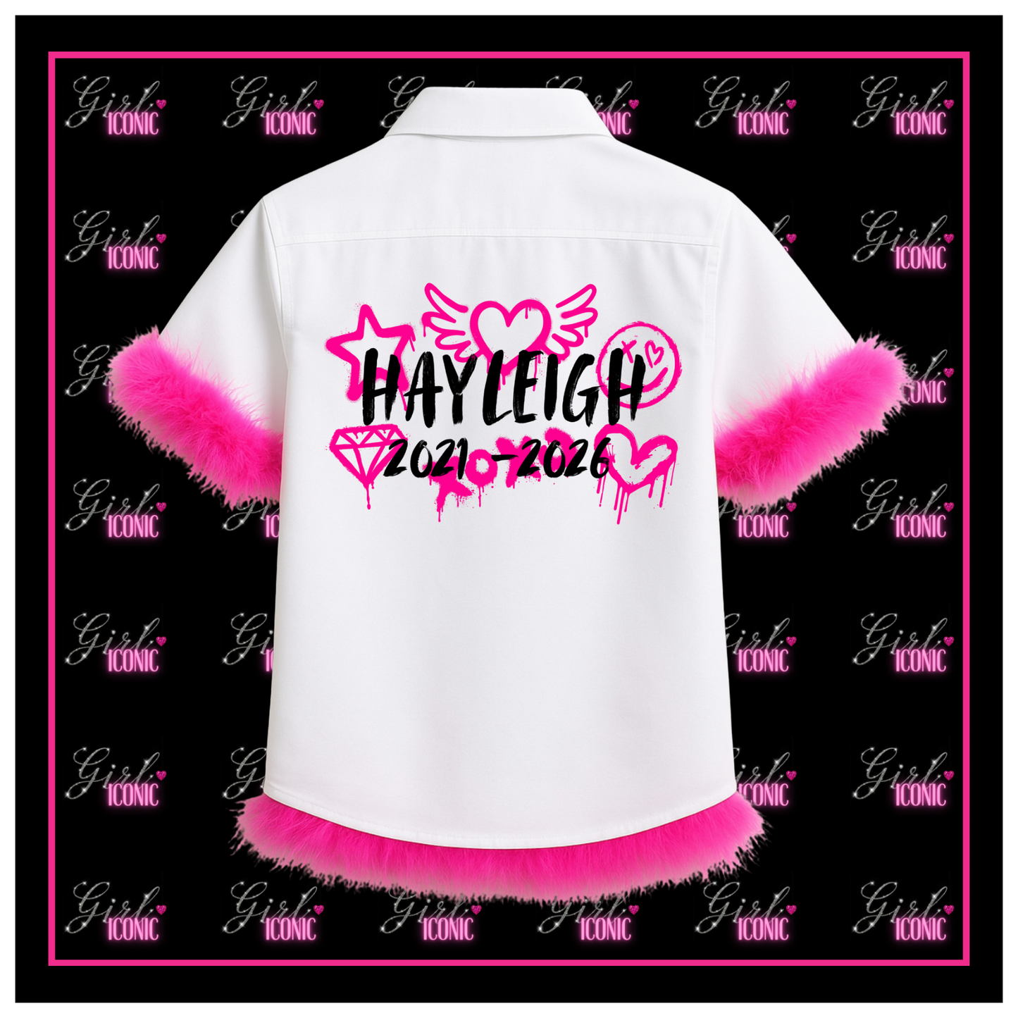 Personalised School Leavers Shirt - Rebel Rock