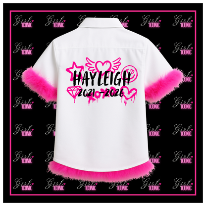 Personalised School Leavers Shirt - Rebel Rock