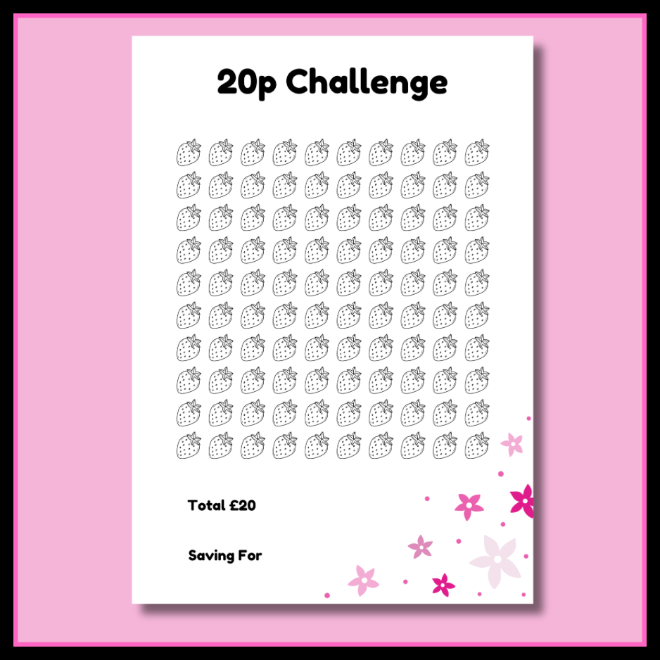 Savings Challenge Book