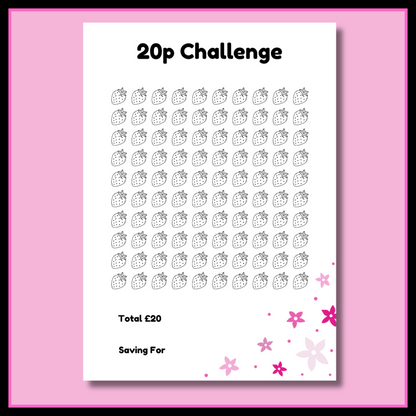Savings Challenge Book