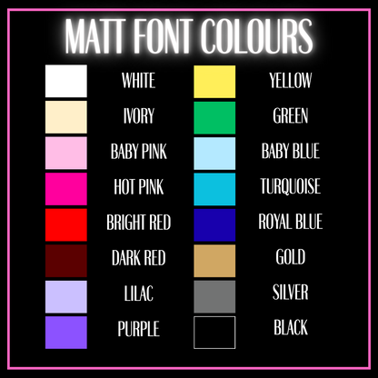 Personalised School Leavers Shirt - Pretty Lilly