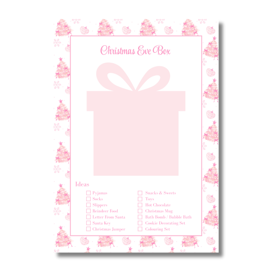My Everlasting Christmas Planner & Page Insert Bundle 2026 - A4 - Pink & Silver Diamond Pen Set