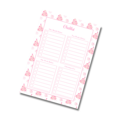 My Everlasting Christmas Planner & Page Insert Bundle 2026 - A4 - Pink & Silver Diamond Pen Set