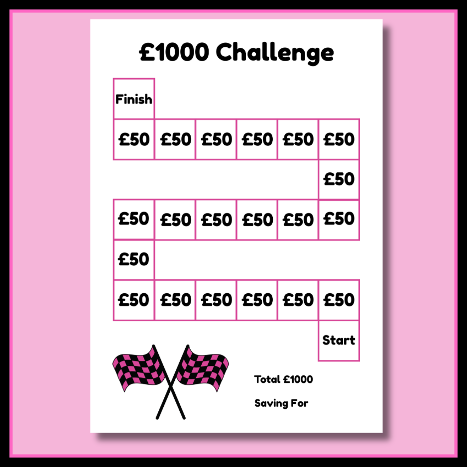 Savings Challenge Book
