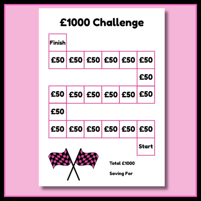 Savings Challenge Book