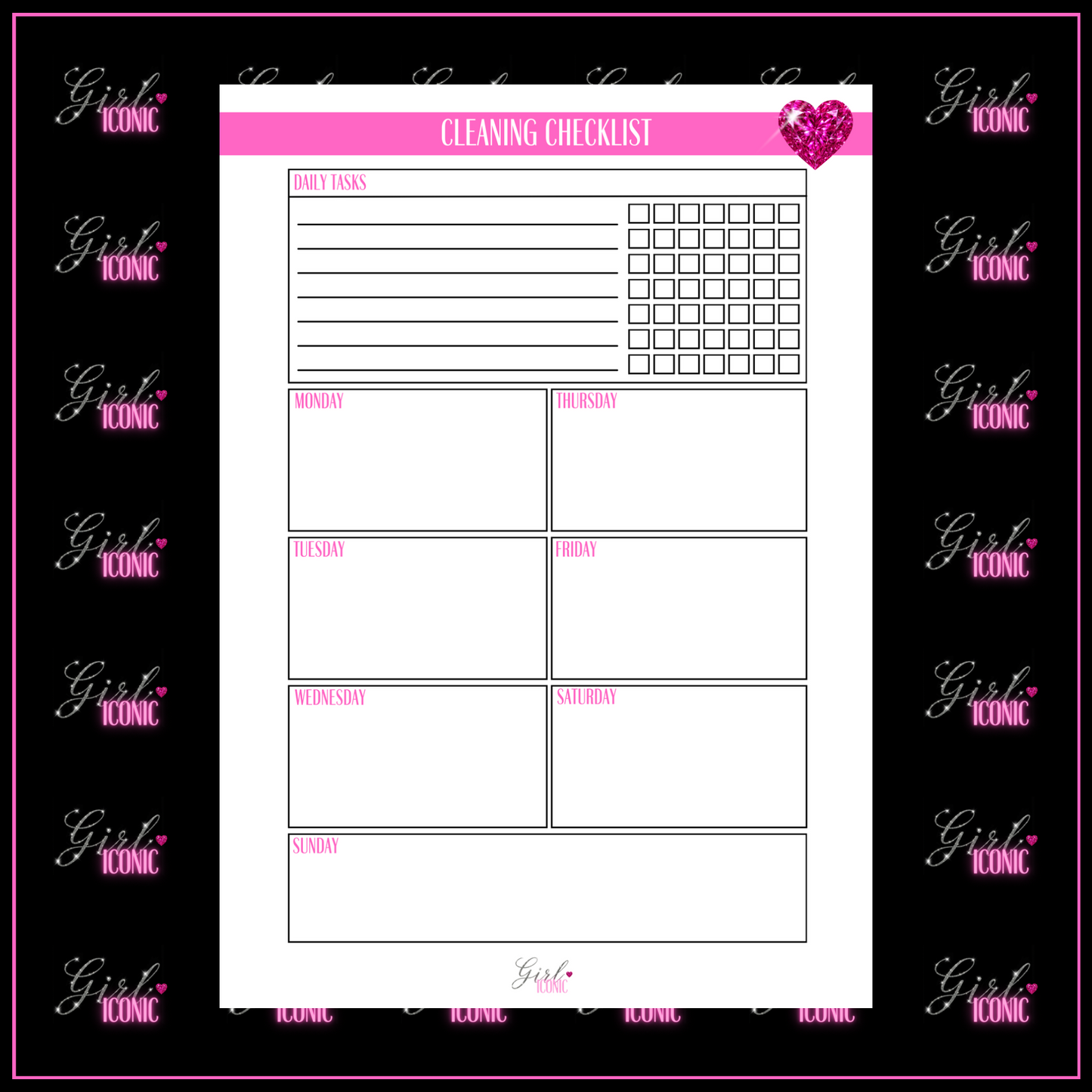 Health & Lifestyle Journal Page Set - Digital Download