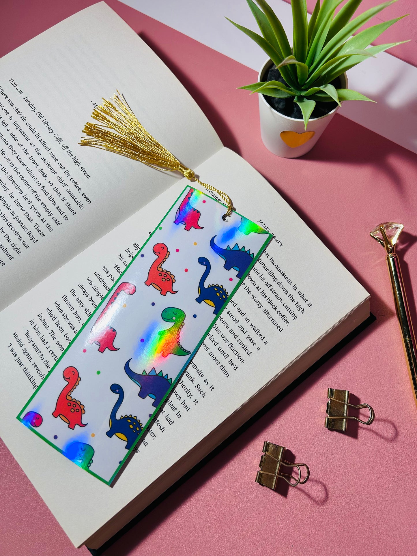 Kids Dinosaur Chunky Bookmark