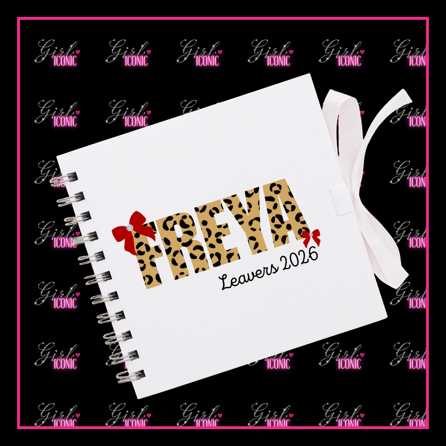 Personalised School Leavers Shirt - Cute Kitty