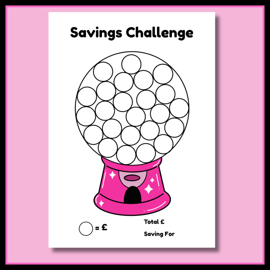 Savings Challenge Book
