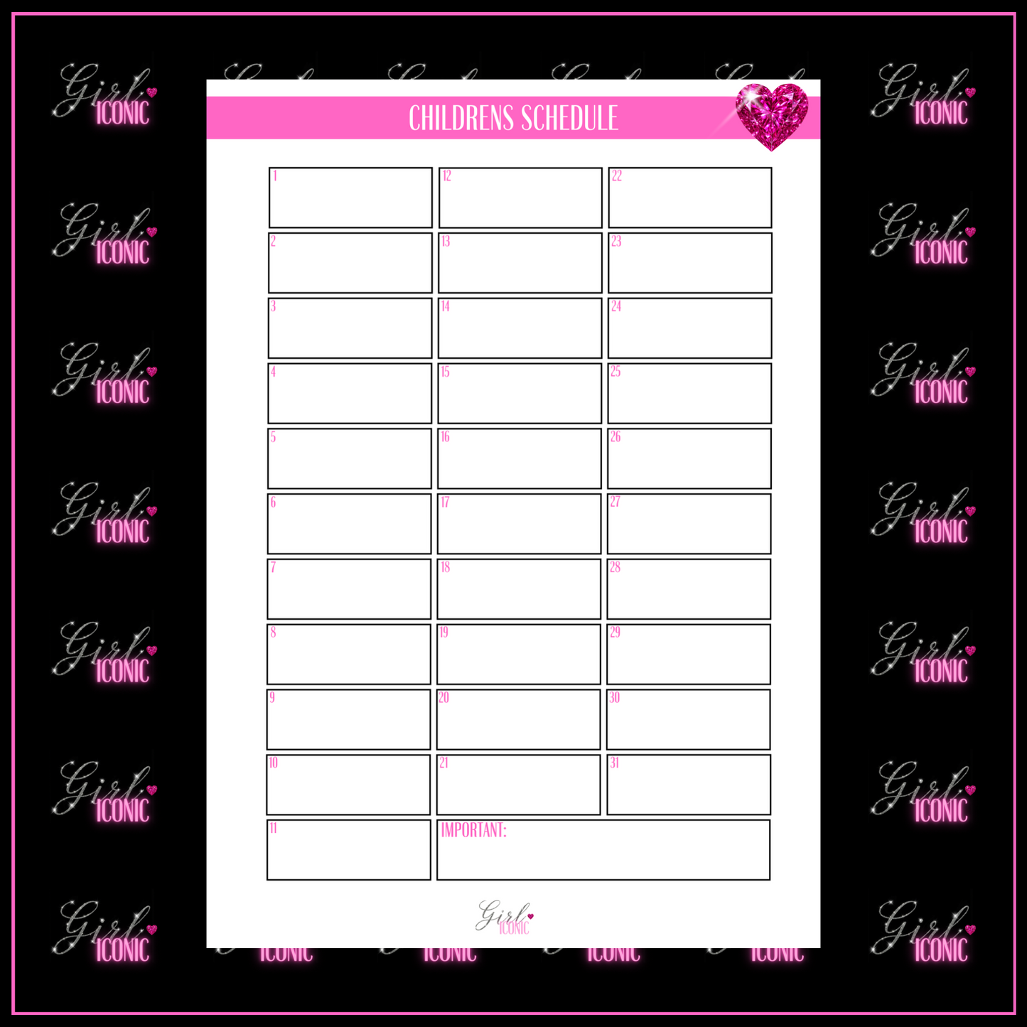 Life Planning & Organisation Page Set - Digital Download