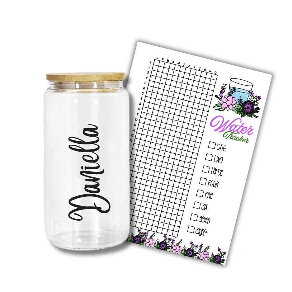 Personalised Glass Libbey Can