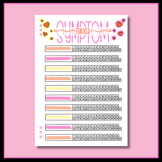 Symptom Tracker - Single Page