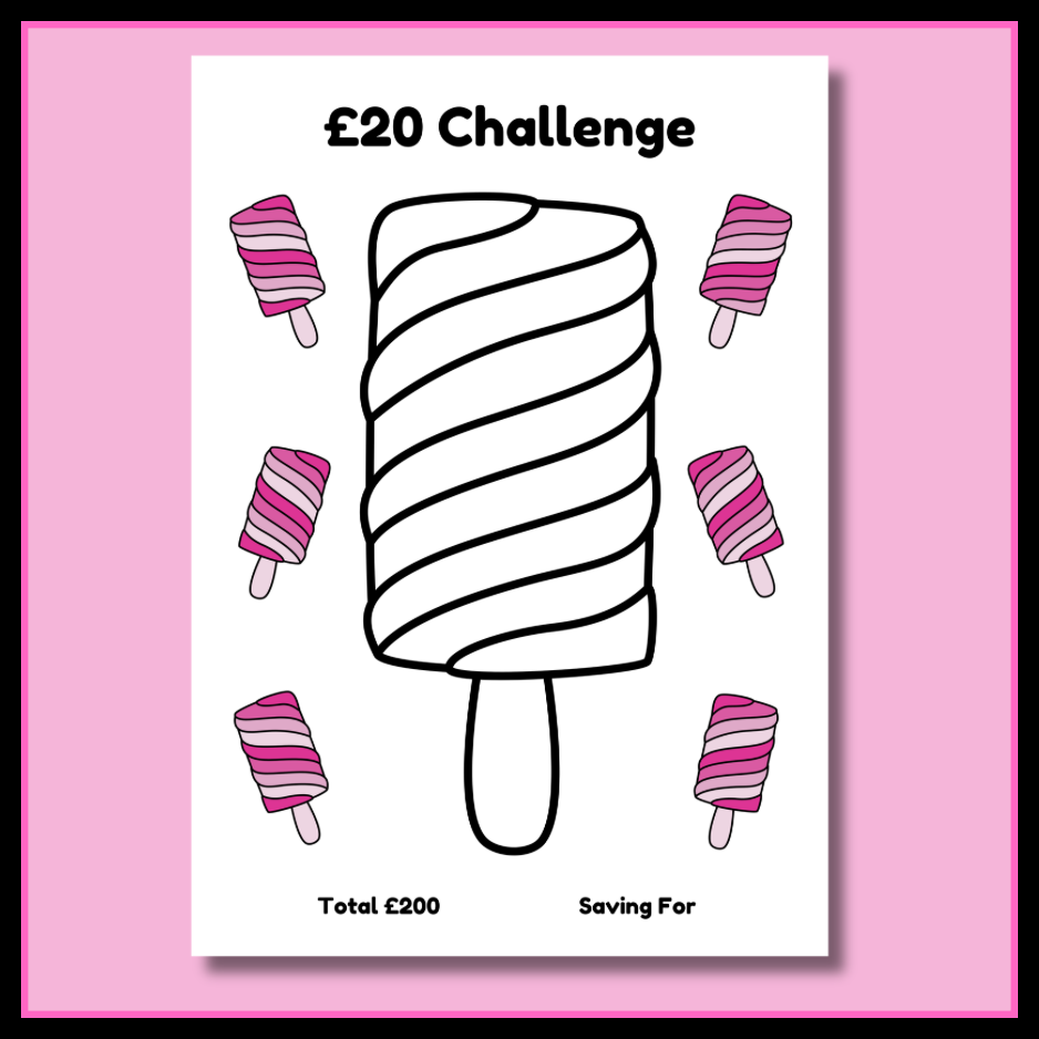 Savings Challenge Book