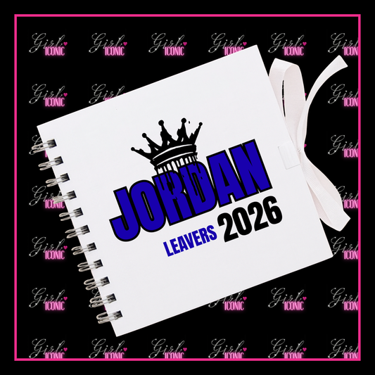 Personalised School Leavers Memory Scrap Book - Street Royalty
