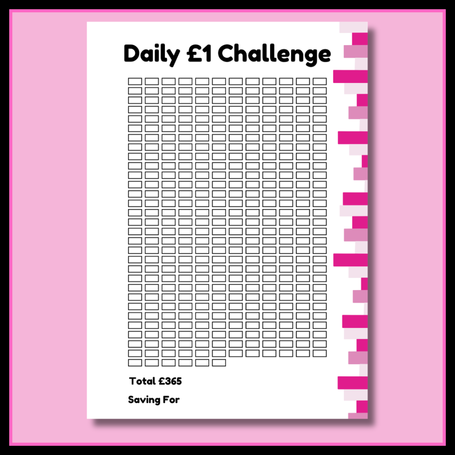 Savings Challenge Book