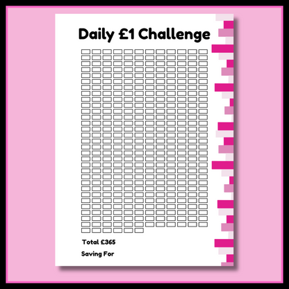 Savings Challenge Book