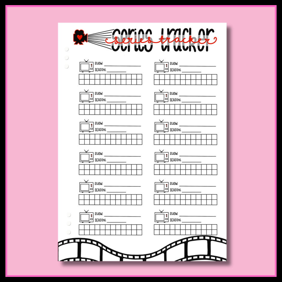 Series Tracker - Single Page