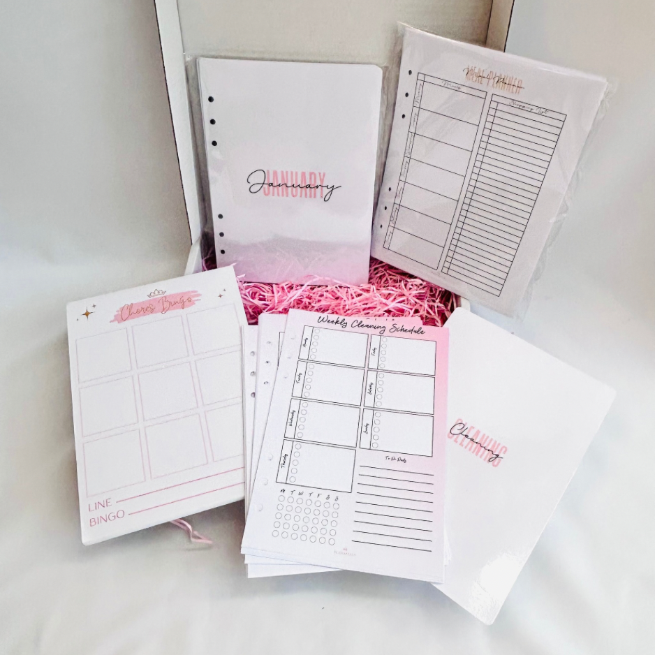 Oops Box #10 - Meal Planner & Cleaning Schedule Pack - Oops Box #10