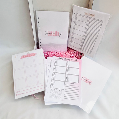 Oops Box #10 - Meal Planner & Cleaning Schedule Pack - Oops Box #10