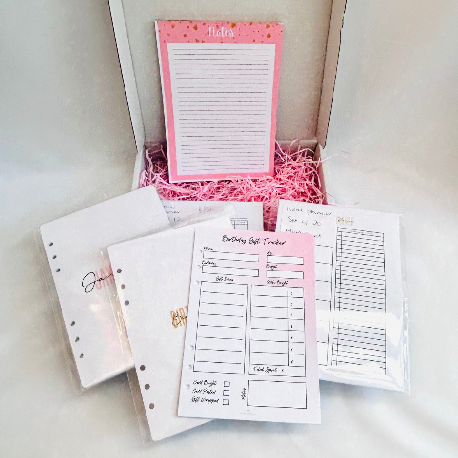 Oops Box #12 - Birthday & Meal Planning Bundle