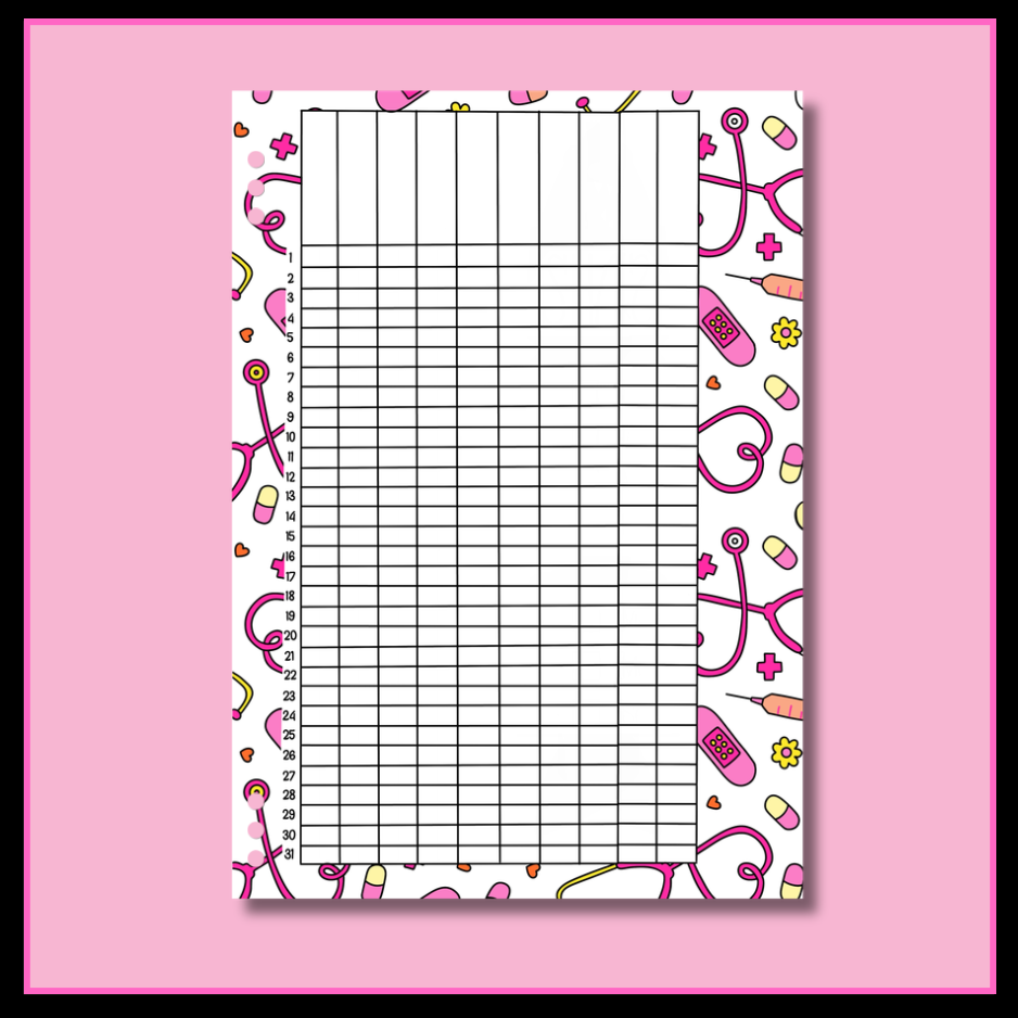 Health & Wellness Journal Page Bundle - DIGITAL DOWNLOAD