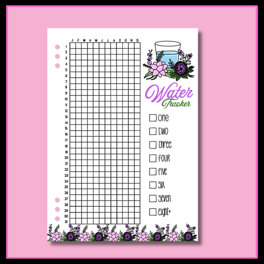 Water Tracker - Single Page