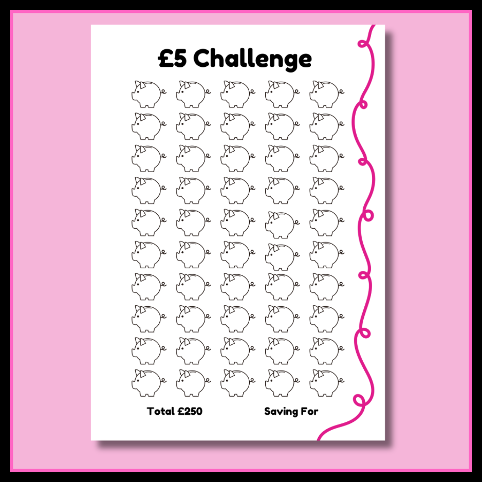 Savings Challenge Book