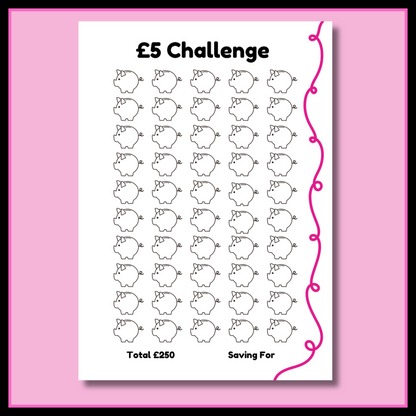 Savings Challenge Book