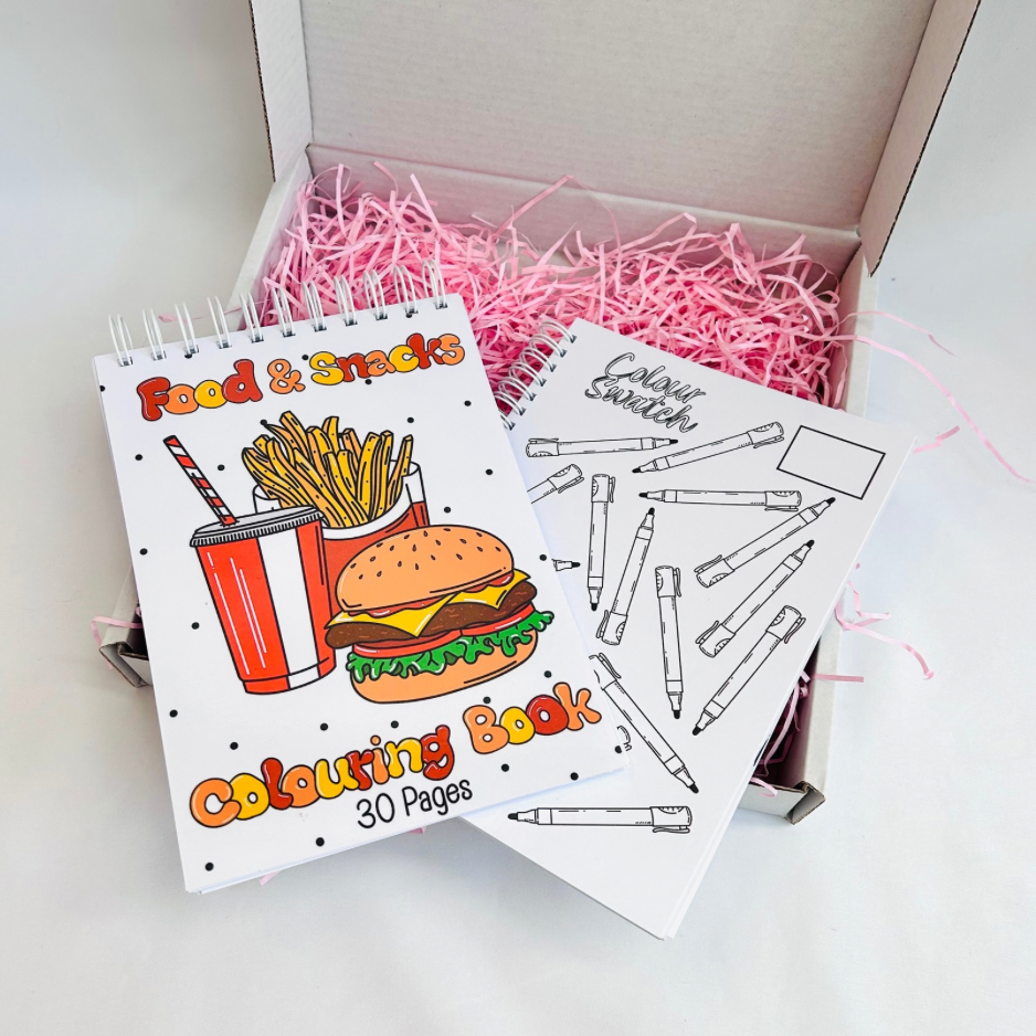 Oops Box #5 - Colouring Book & Swatch Book