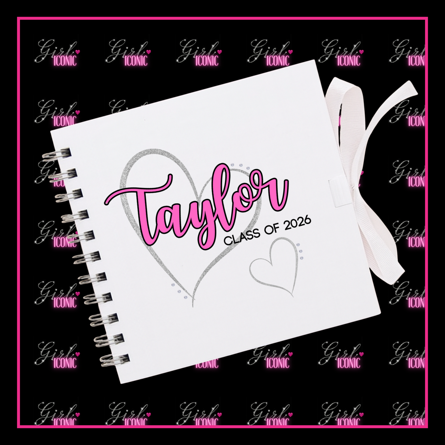 Personalised School Leavers Memory Book - Romantica