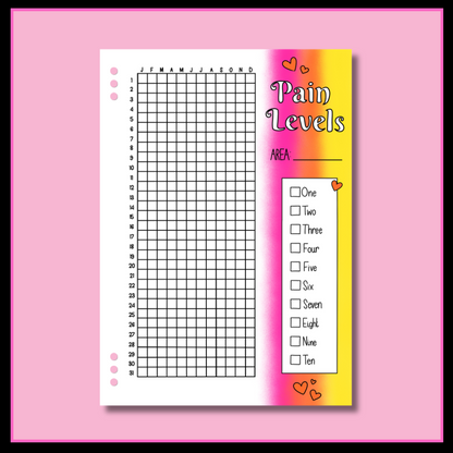 Health & Wellness Journal Page Bundle - DIGITAL DOWNLOAD