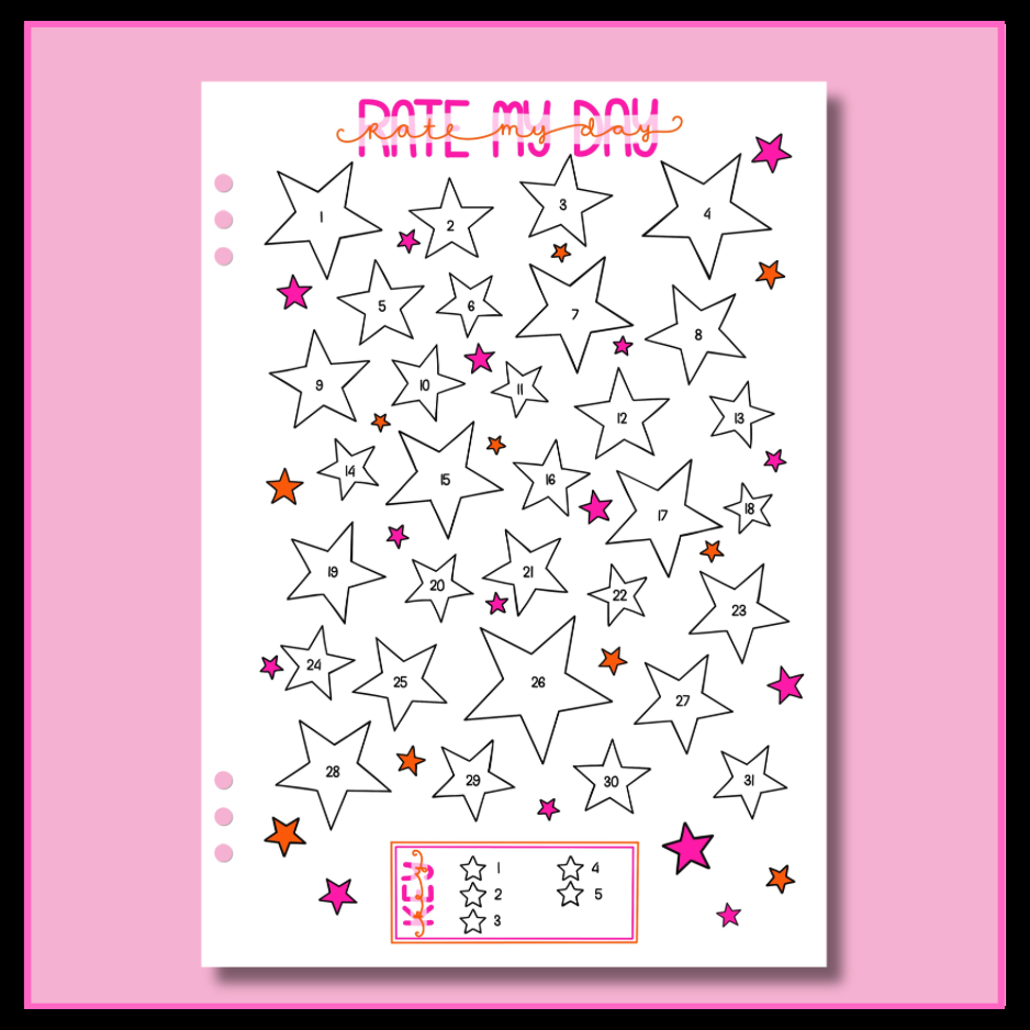 Rate My Day - Single Page