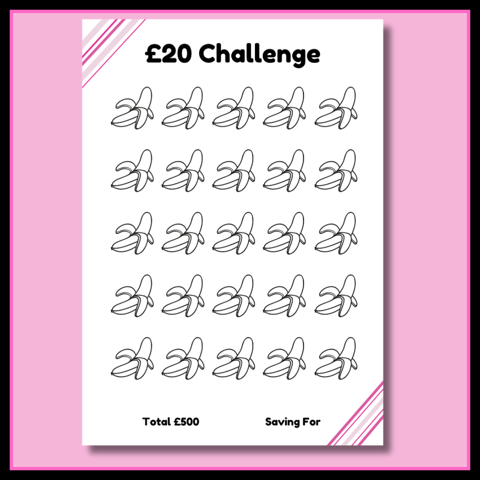 Savings Challenge Book