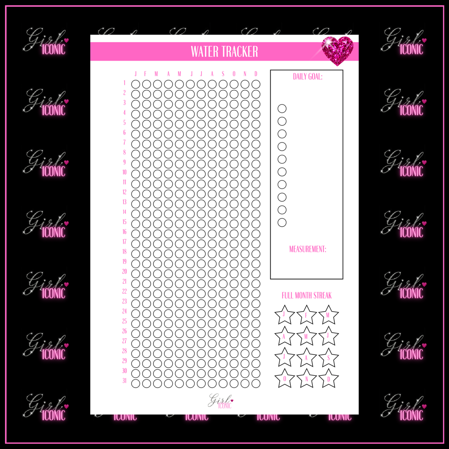 Health & Lifestyle Journal Page Set - Digital Download