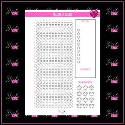 Health & Lifestyle Journal Page Set - Digital Download