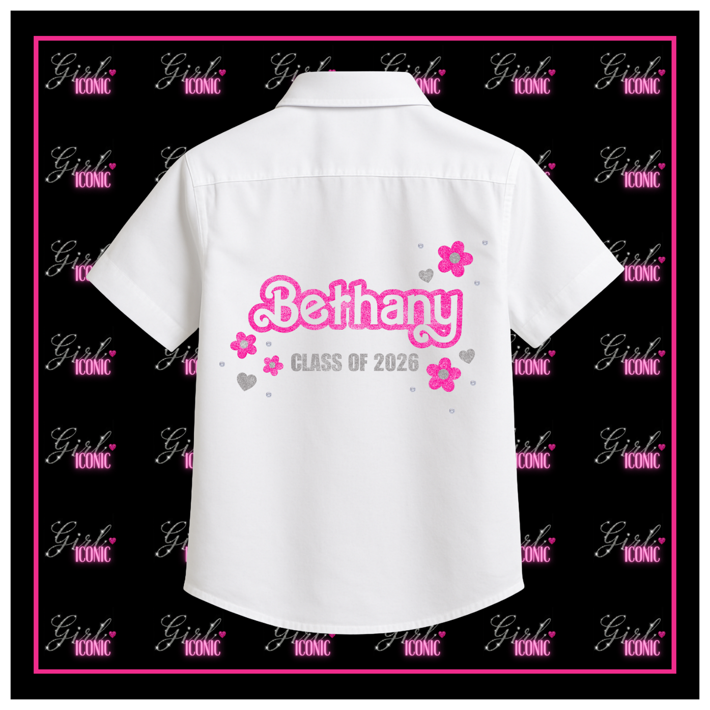 Personalised School Leavers Shirt - Baby Doll