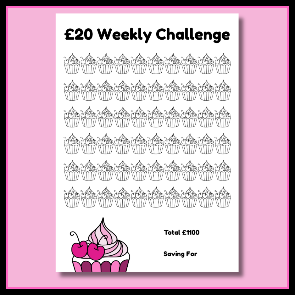 Savings Challenge Book