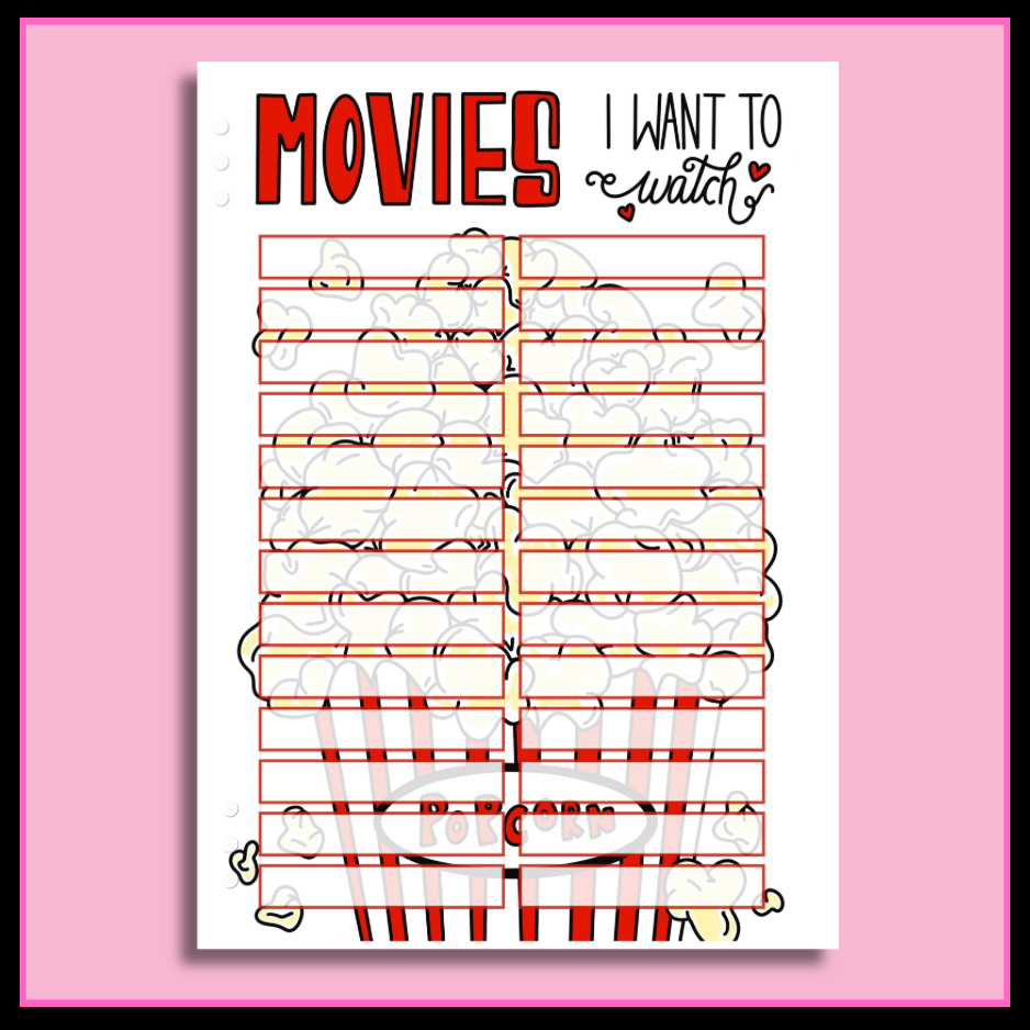 Movies I want to watch - Single Page