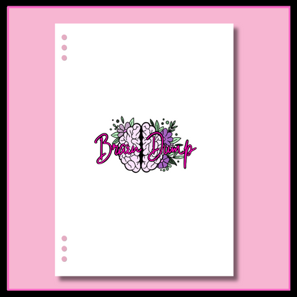 Mental Health Journal Page Set - DIGITAL DOWNLOAD