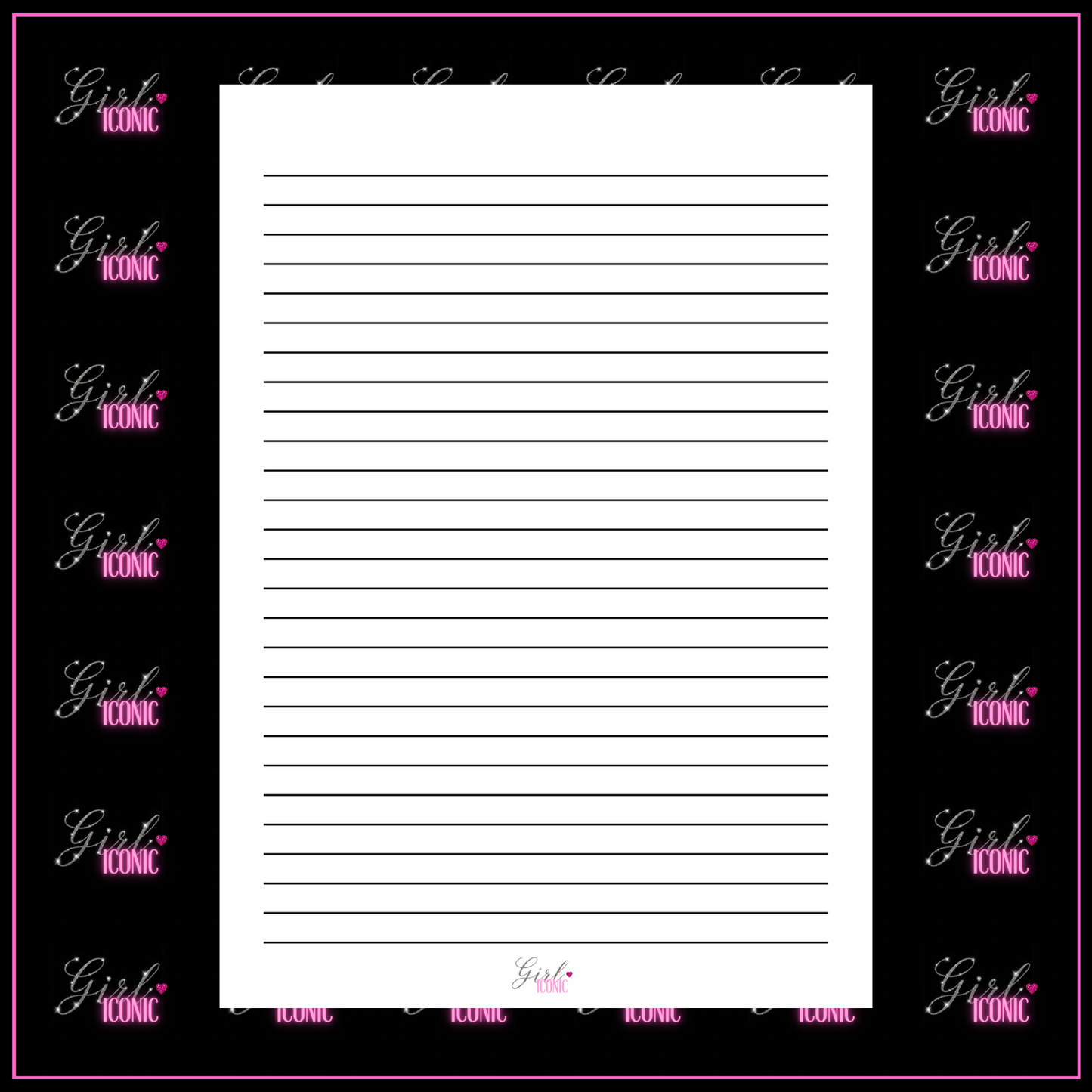 Health & Lifestyle Journal Page Set - Digital Download