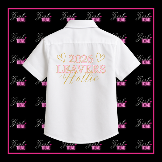 Personalised School Leavers Shirt - Sweet Sparkle