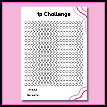 Savings Challenge Book