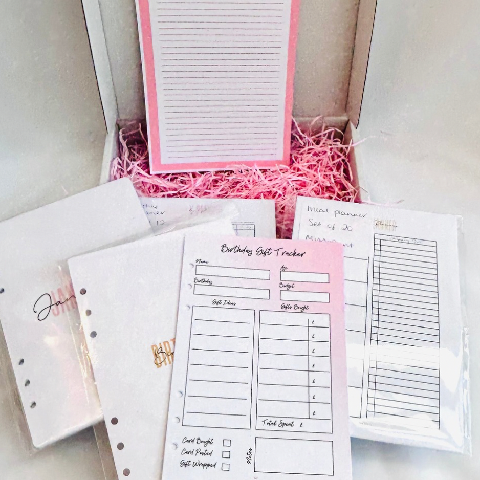 Oops Box #12 - Birthday & Meal Planning Bundle