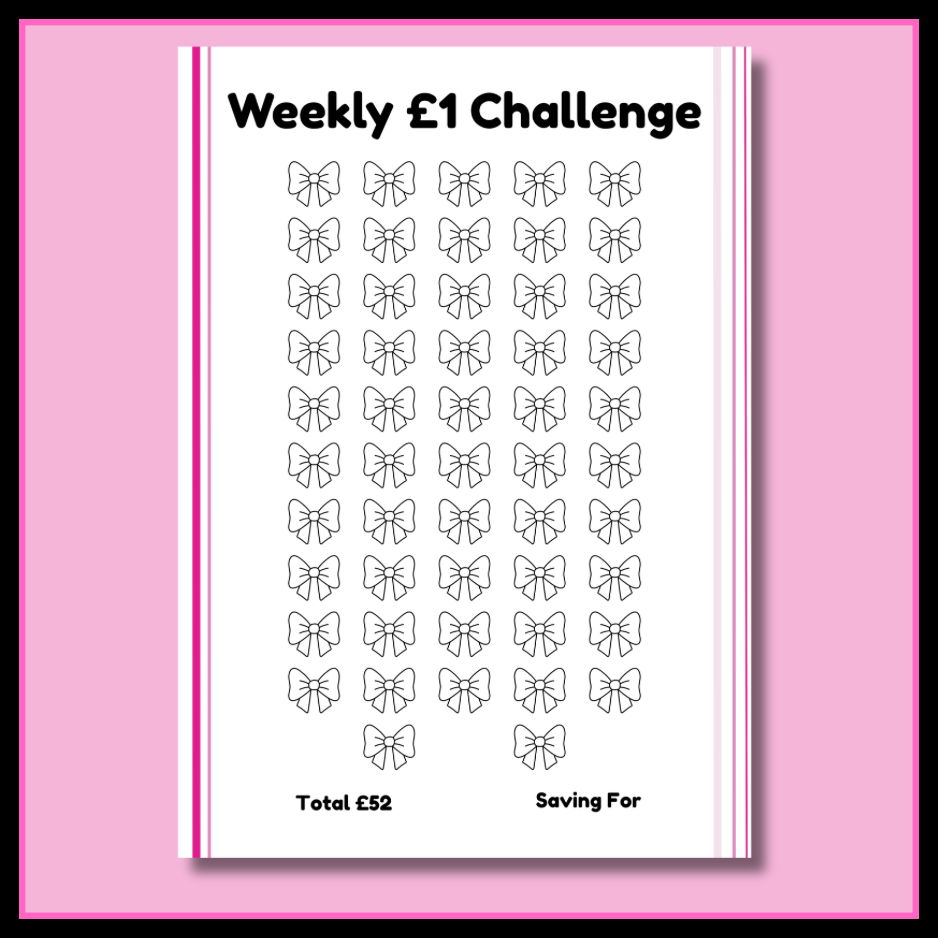 Savings Challenge Book