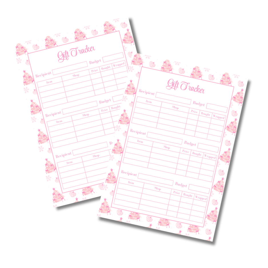 My Everlasting Christmas Planner & Page Insert Bundle 2026 - A4 - Pink & Silver Diamond Pen Set